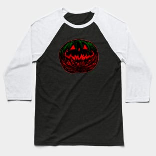 A Metal Halloween (red outline version) Baseball T-Shirt